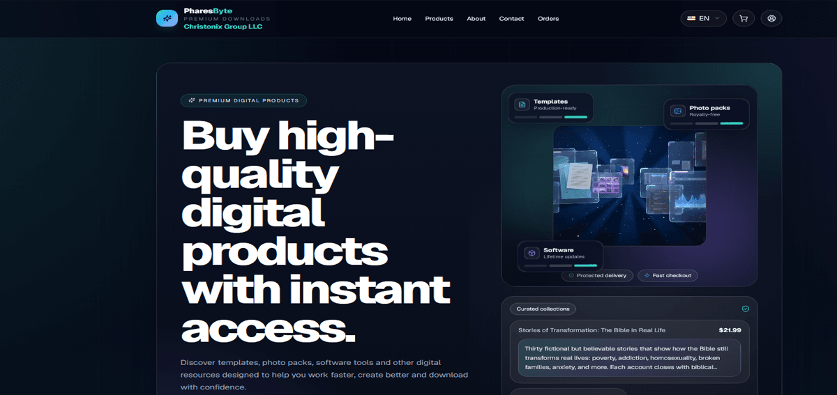 PharesByte product screenshot